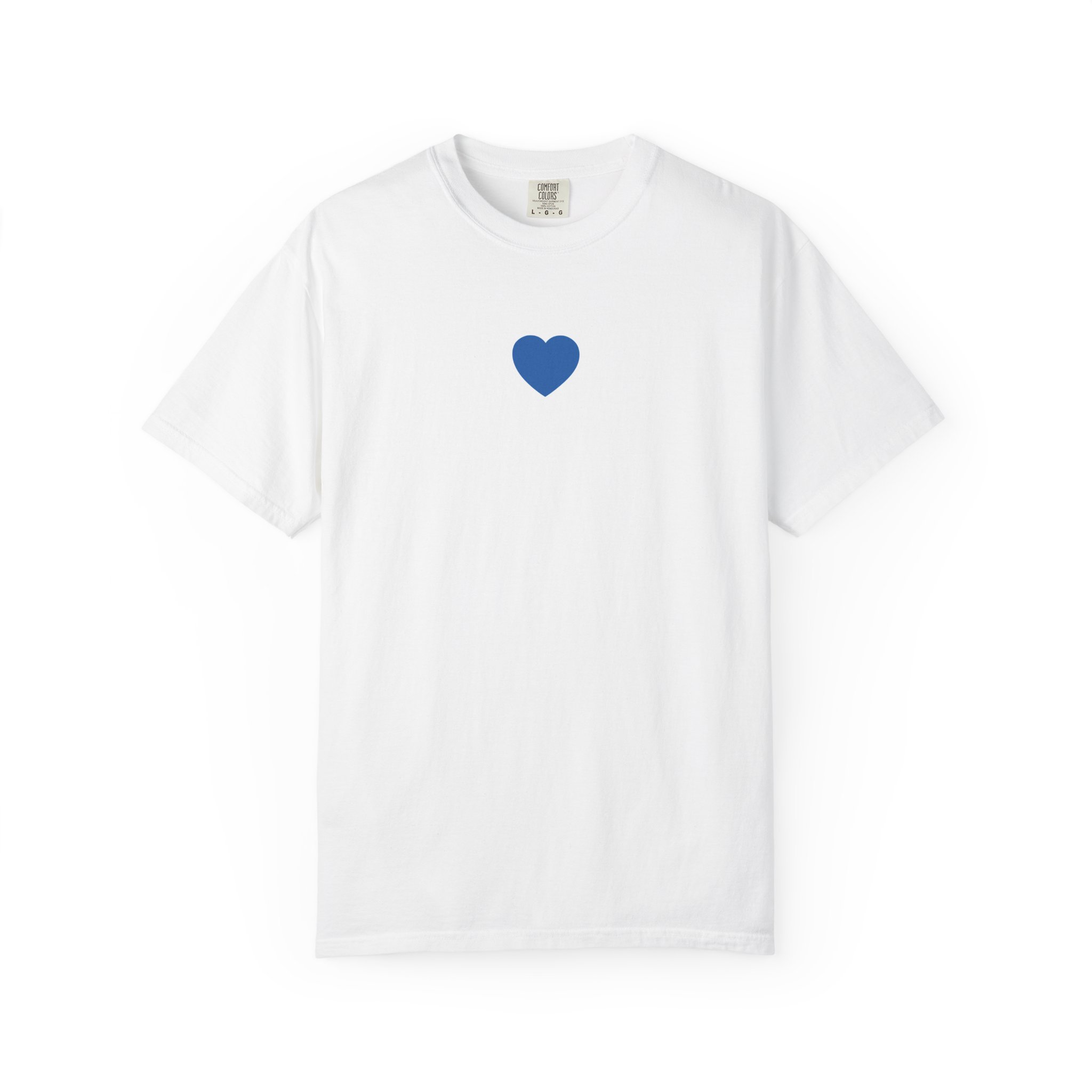 Self Love Tshirt Design Heart Message Clothing Comfort Wear Positive Message Shirt Design Heart Graphic Tee Shirt Cotton Comfort Casual