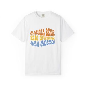 Stylish Italian inspired graphic tee for women summer tshirt with Italian quote tee for summer vacation tee for beach holiday tshirt